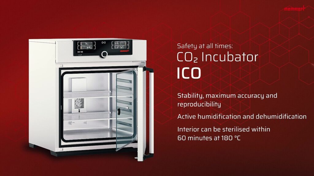 Tủ ấm CO₂ ICO105 của MEMMERT